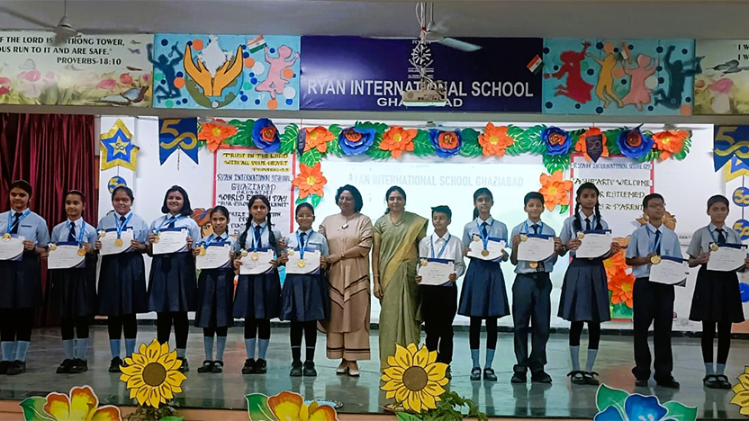 Ryan International School, Ghaziabad celebrated Earth Day